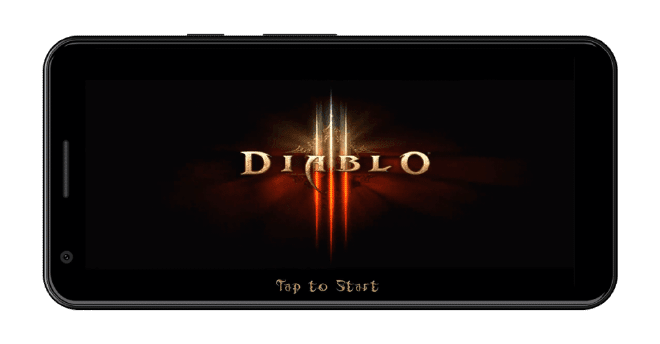 Diablo 3 Start Screen